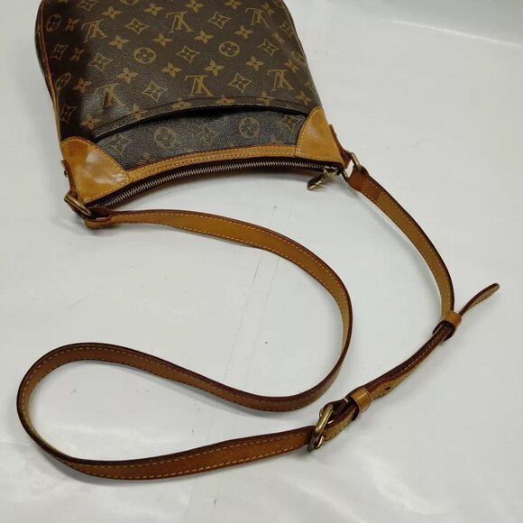 (R827) Louis Vuitton Shoulder Bag Odeon PM Brown - Picture 3 of 8